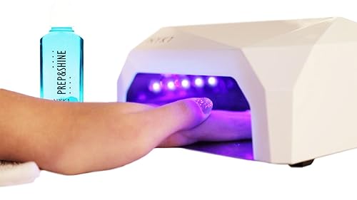 Miniatura 6 de NYK1 Nail Force Power Builder - Gel de uñas con capa base y capa superior Nailac, esmalte de uñas de gel para reparación de uñas de calidad de salón