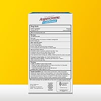 Vista 2 de Aspercreme Crema para el dolor de pies de lidocaína calma los nervios agravados y hidrata los pies secos, analgésico tópico adormecedor
