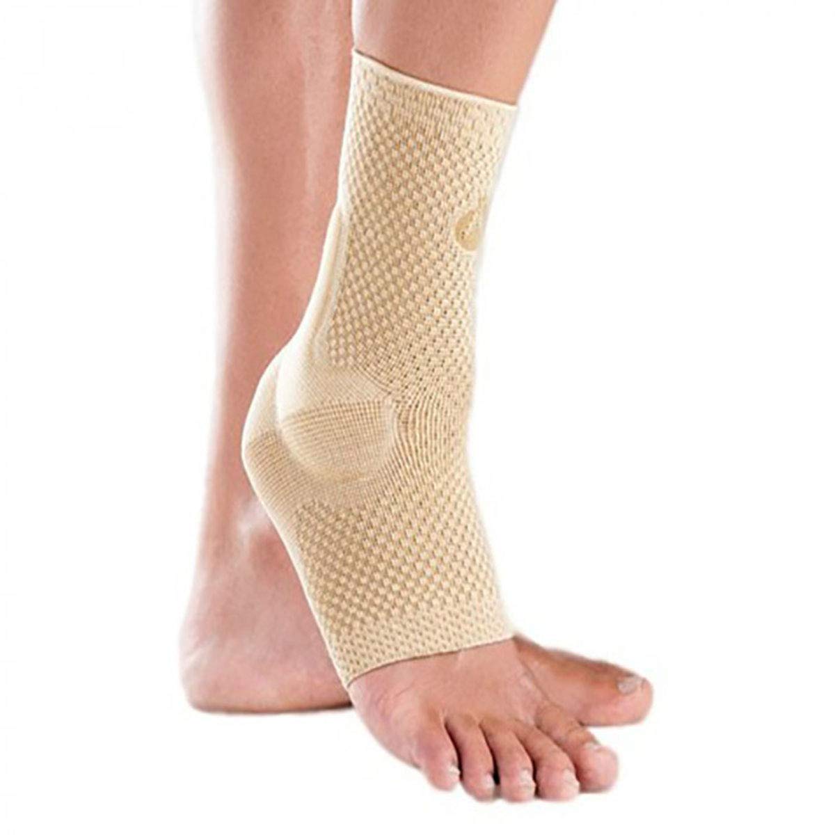 Tobillera elástica con almohadillas visco-elásticas Orliman 8401