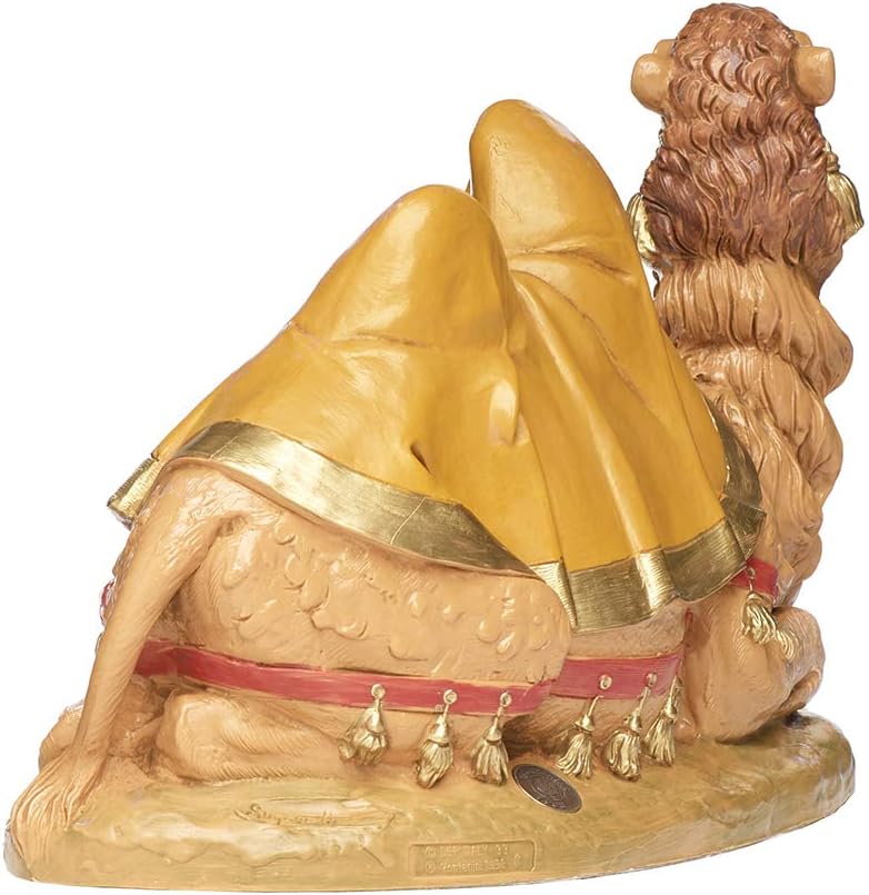 Fontanini by Roman, Seated Camel, 12" Collection, Nativity Figure, Made in Italy