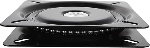 Miniatura 5 de 2 Pack 7 Inch Heavy Duty Bar Stool Swivel Replacement for Recliner Chair, Square Swivel Mechanism for Furniture, Seat Swivel Base Bar Stool Swivel