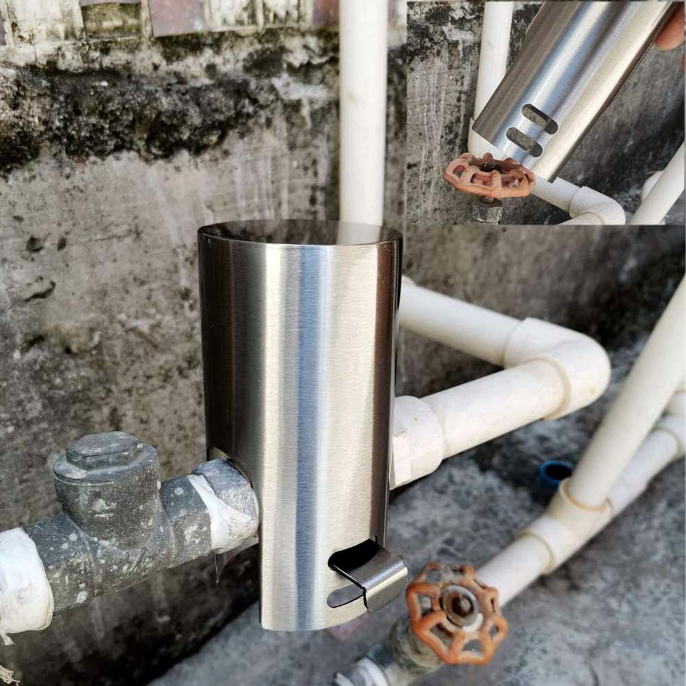 ZHI Faucet Lock, Outdoor Faucet Lock, Can Prevent Unauthorized use and Vandalism, Prevent Icing (Small Opening, Lock delivery) : Patio, Lawn & Garden