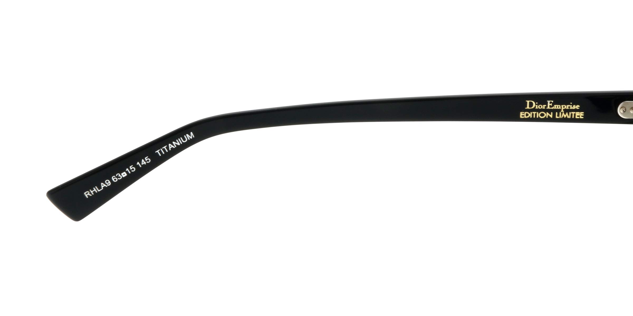Christian Dior women’s Emprise 63mm limited edition RHLA9 gold/black sunglasses Dior DIOREMPRISES-0RHL- Gold Black 63mm womens | B2B Liquidation main image 2