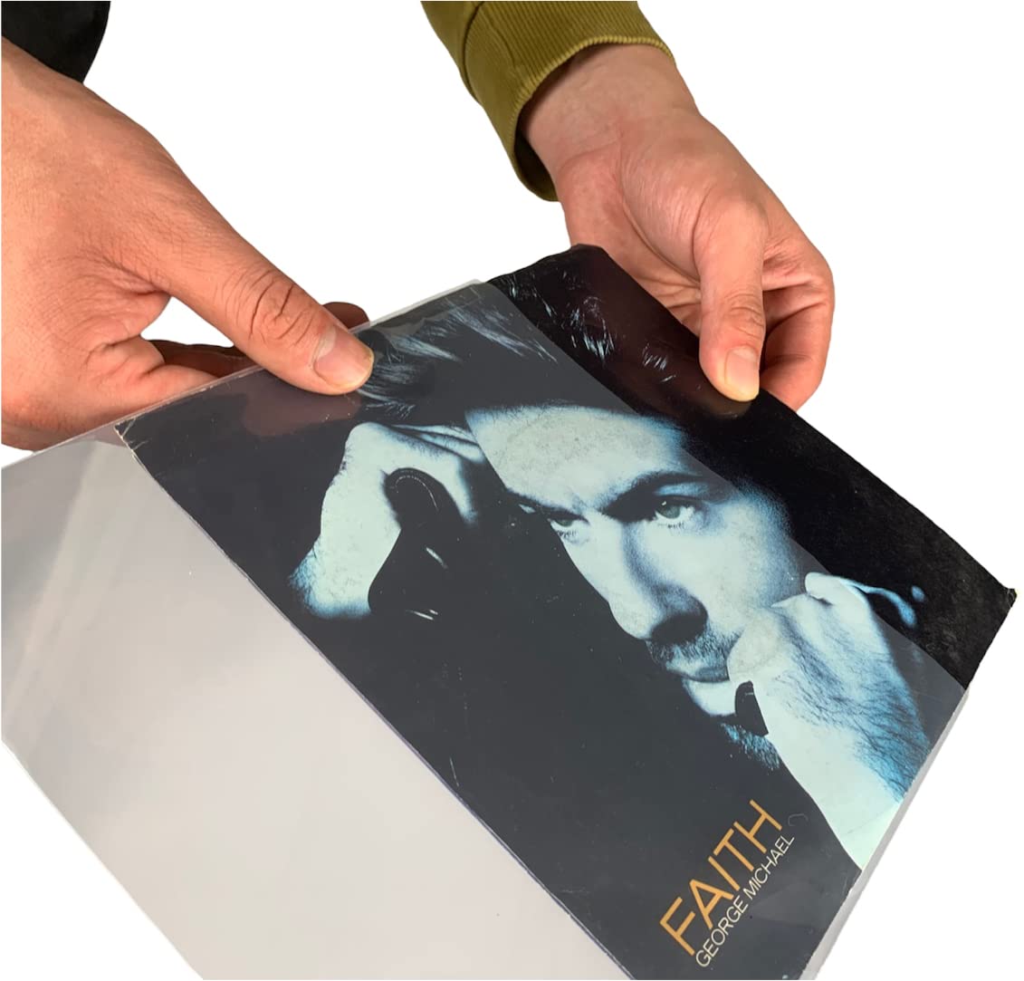 45 U/min Vinyl-Schallplatten-Außenhüllen – 17,8 cm hohe Klarheit, 3 mm Kunststoffabdeckungen