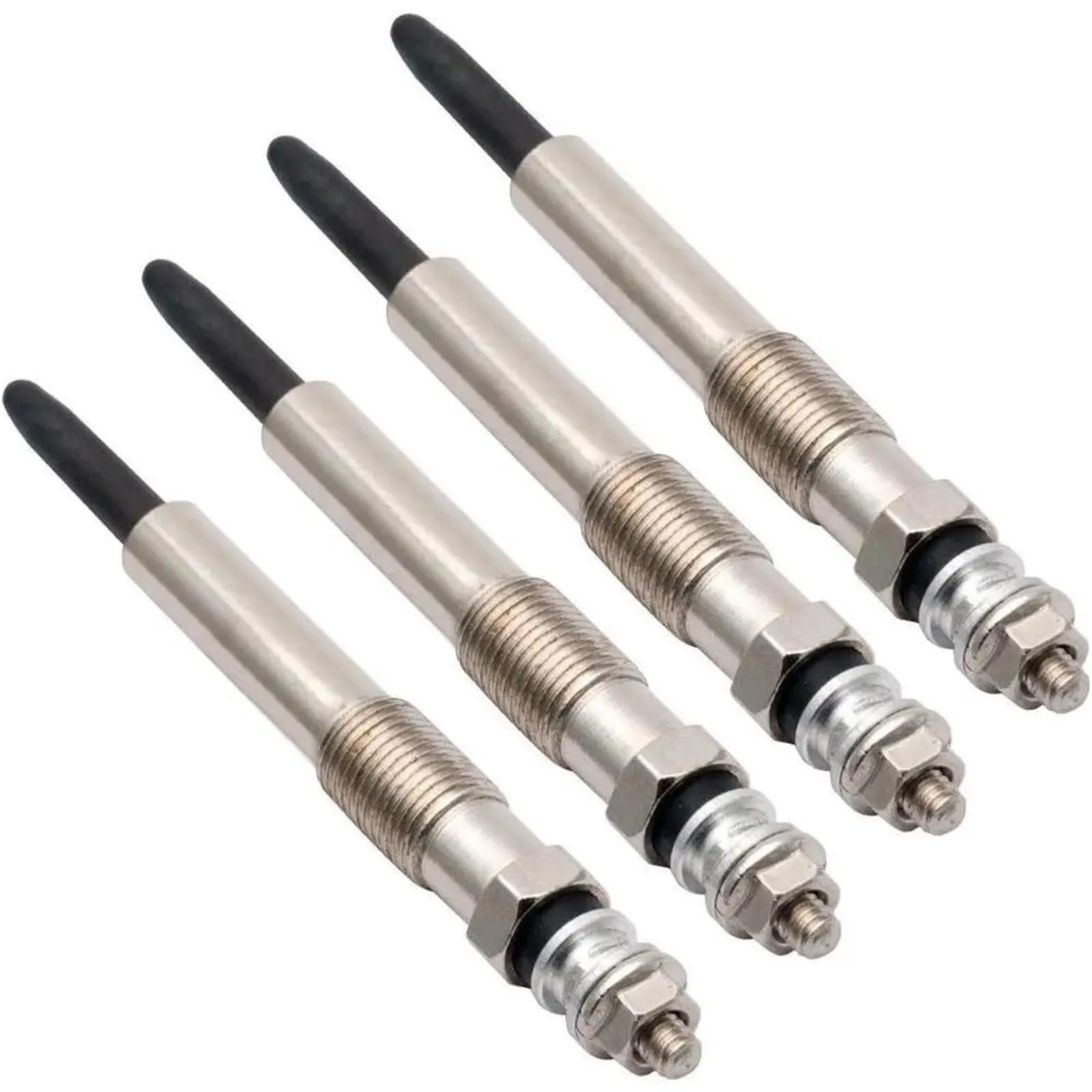 Candeletta Compatibile con 1.8 D TDCI Kit motori manutenzione per candelette preriscaldamento auto da 4 pezzi accessorio di ricambio per motorino avviamento