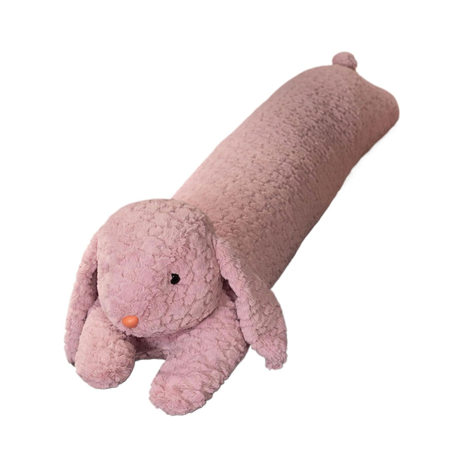 Bonita almohada larga funcional con forma de animal con diseño de dibujos animados para niños y adultos, almohada de regalo de cumpleaños para mujeres