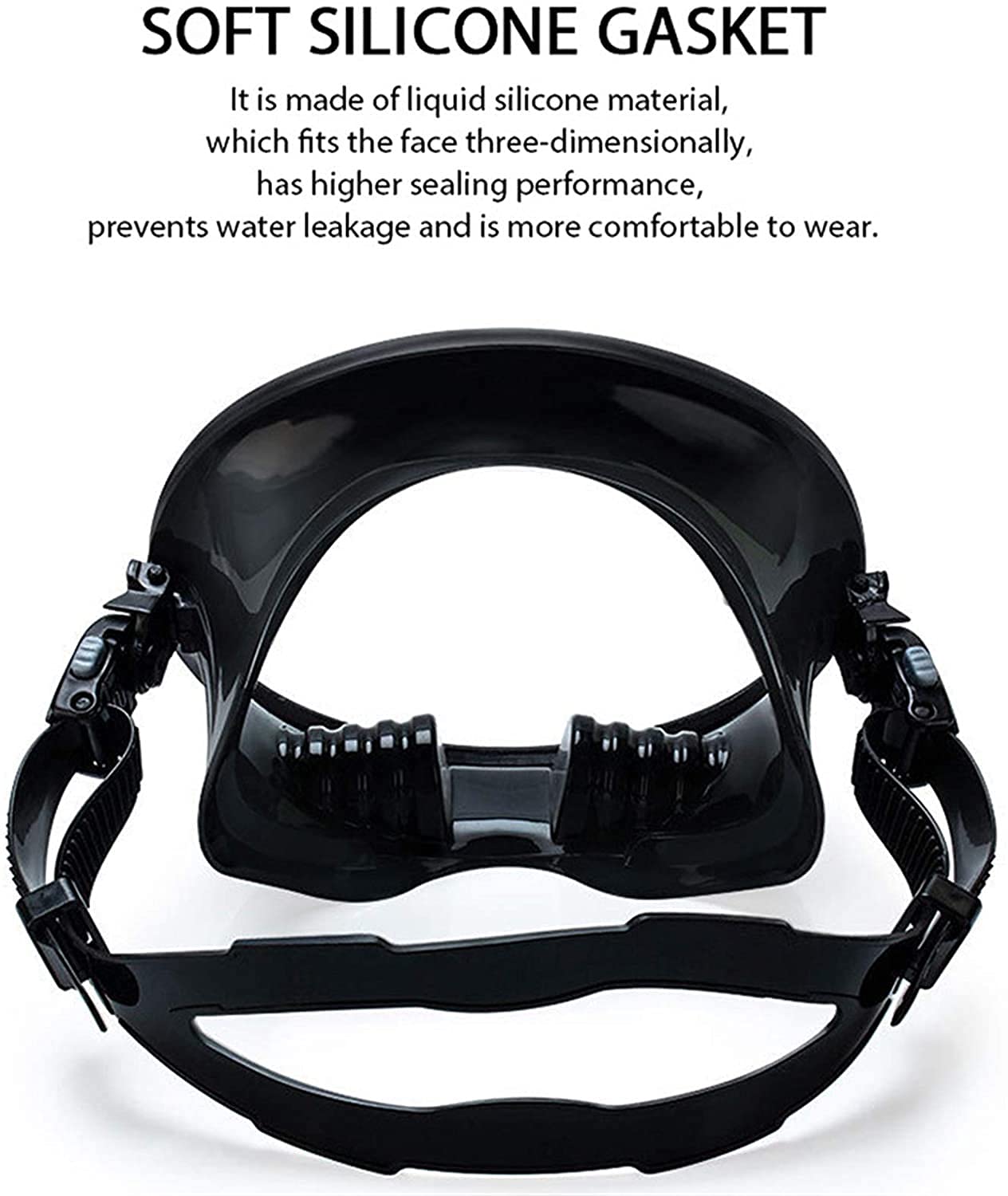Gafas de buceo Máscaras de buceo Máscara de snorkel Máscara de snorkel 180° Vidrio templado Antifugas Anti-vaho Fácil respiración Buceo Máscara de snorkel Para natación Pesca submarina Buceo Homb