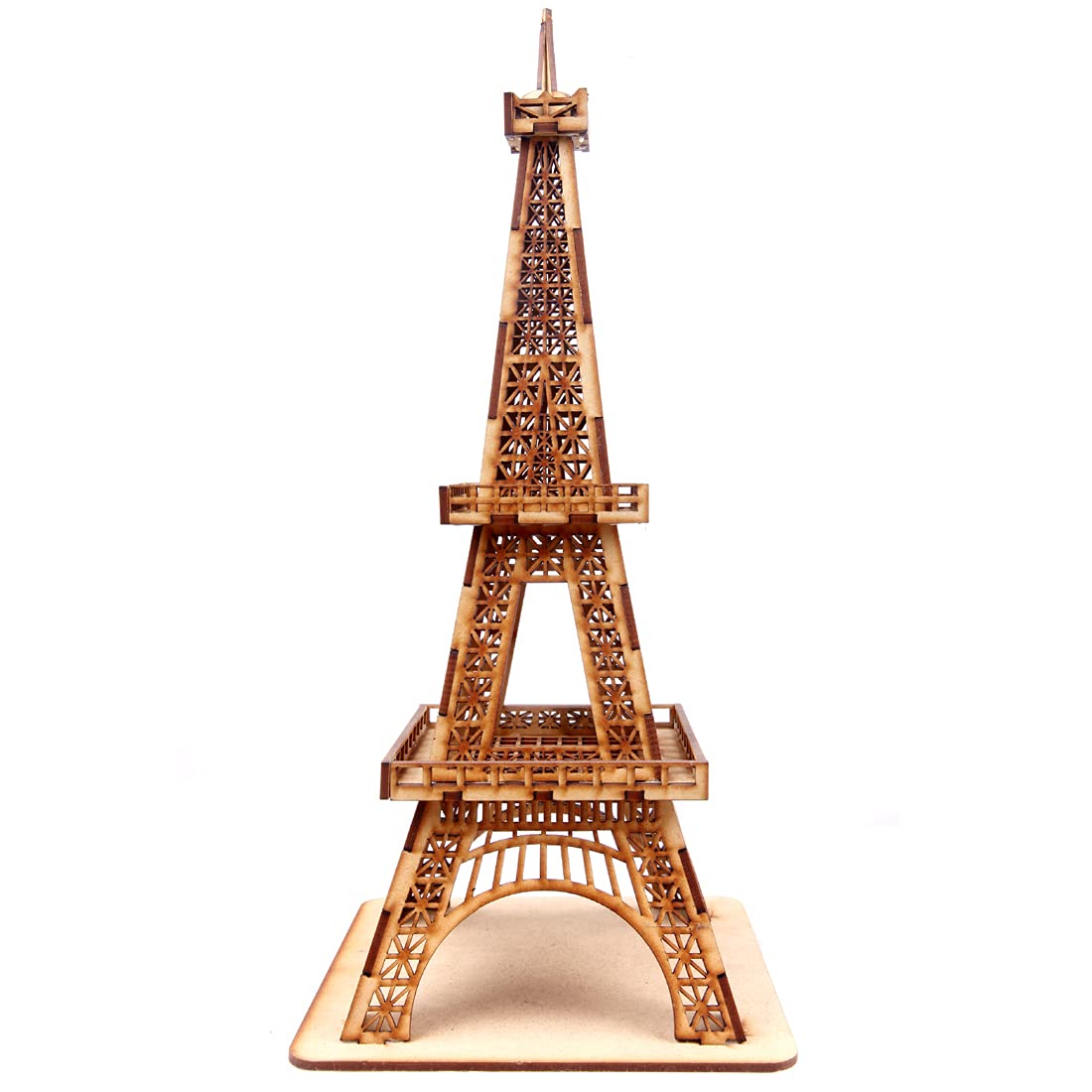 Buy RetroStyle_ Wooden Eiffel Tower Statue (31 cm, Wooden) Latest