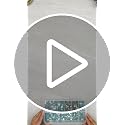 Image of Clickedin Glass Square Mirror for Craft Work, Lippan Art Materials Kit Wall Mount Mirrors, Decorative Small Pieces for DIY Crafts Works with Included Shape Separate Box (Pack of 2000 Mirrors),Clear