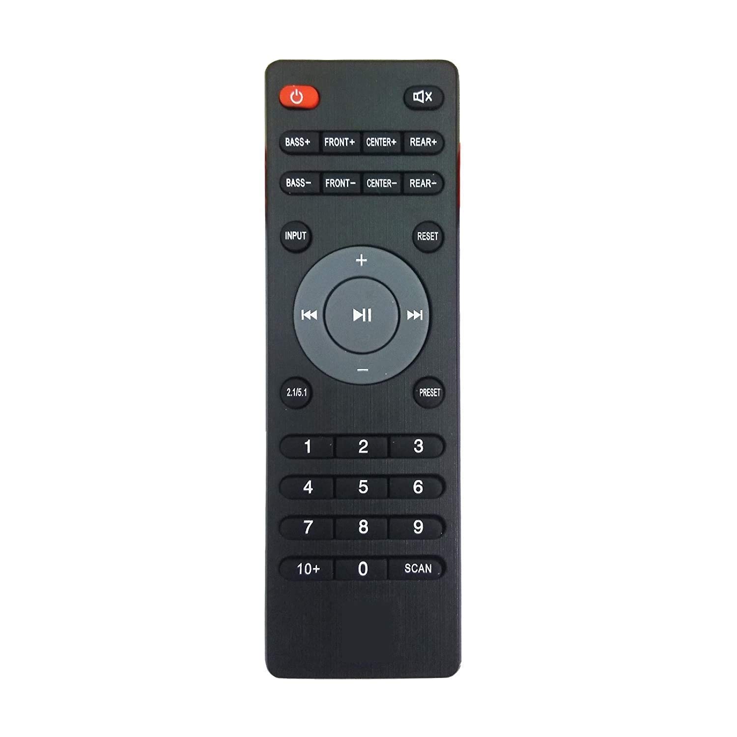 Rayo Home Theater Remote Compatible for iBall Home Theater System - Black