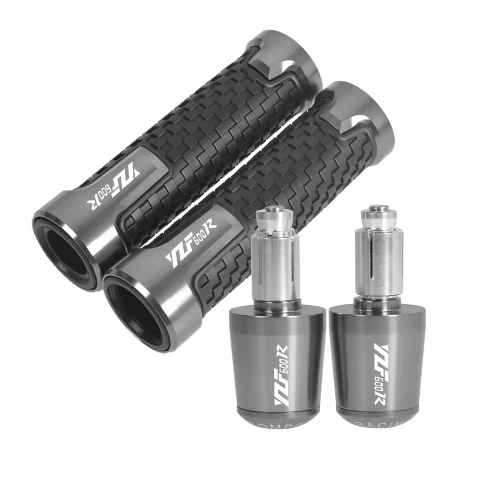 Für Ya YZF YZF600R 1995 1996 1997 1998-2006 Motorradzubehör 7/8 "22 MM Lenker Handgriffe Lenkerendkappenstecker Lenkerenden Steckers