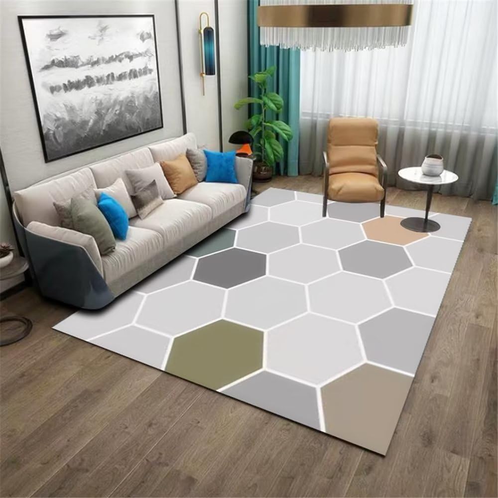 Tapis de chambre ado fille pour déco cocooning grise