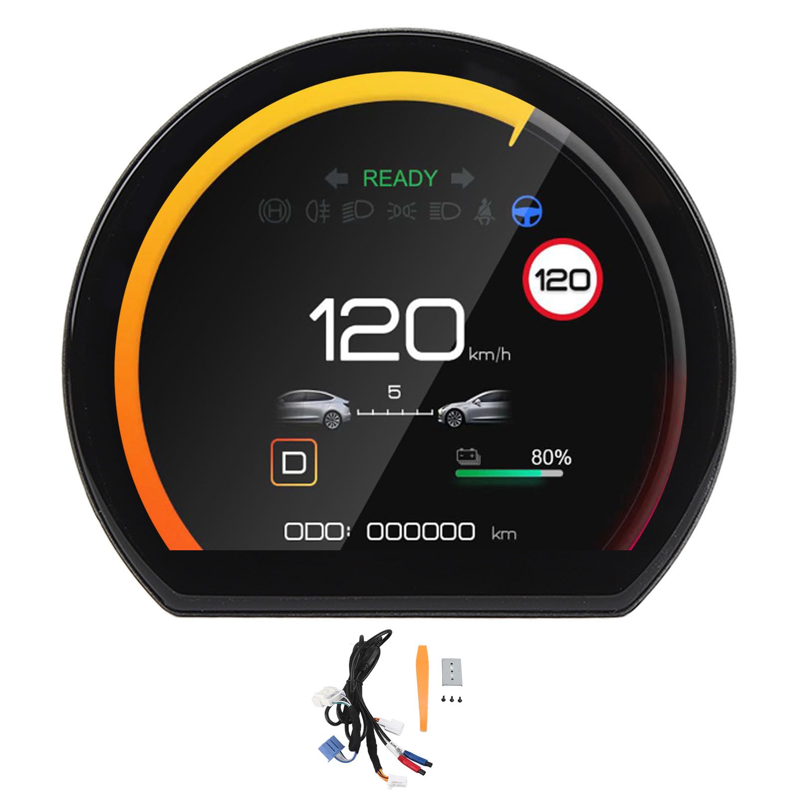 Gps Snelheidsmeter Auto Hud Head-up Display Universele Auto Hud Head Up Display Digitale Gps Snelheidsmeter Met Snelheidsalarm