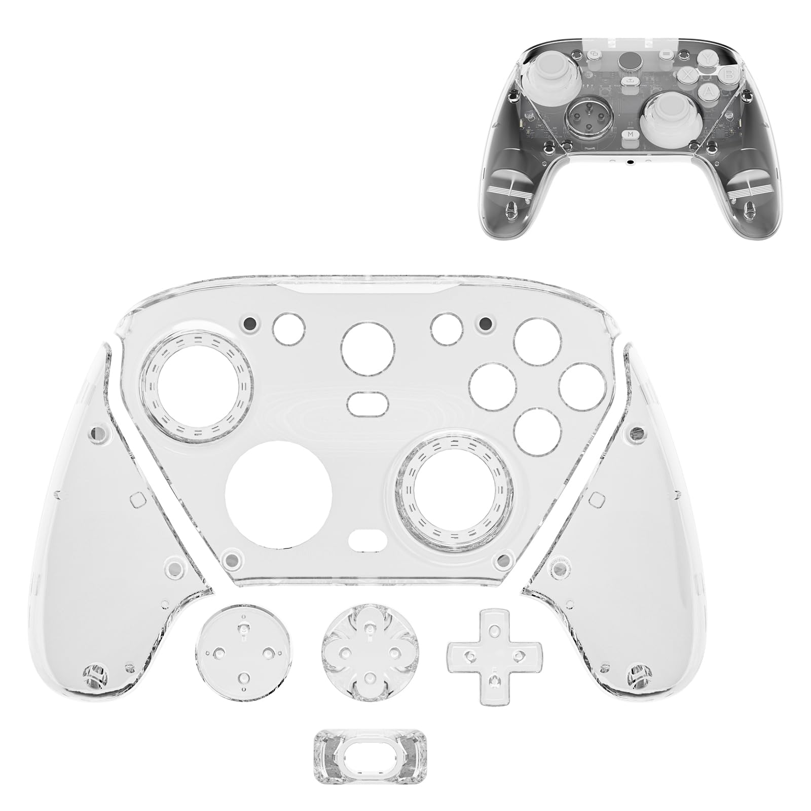 Amazon.com: Magnetic Clear Faceplates for GameSir G7 Pro