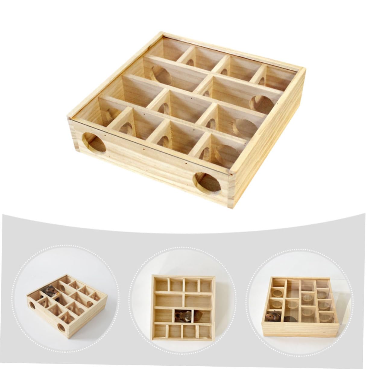 GALPADA Hamsterspielzeug Mehr Stück Mauslabyrinth für Kleintiere Fördert Gesundes Wachstum und Bietet Unterhaltsames Haushaltszubehör für Hamster