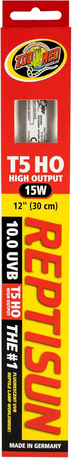 Zoo Med ReptiSun High Output Linear Lamp 10.0 UVB 15 Watt, 12in