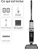 Tineco FLOOR ONE i5 Stretch Vacuum Cleaner Powerful Suction 20 kPa Tiltable to 180° Anti-tangle Cleaning Edges Two Sides 30 Minutes Autonomy Water Tanks Large Capacity - 9