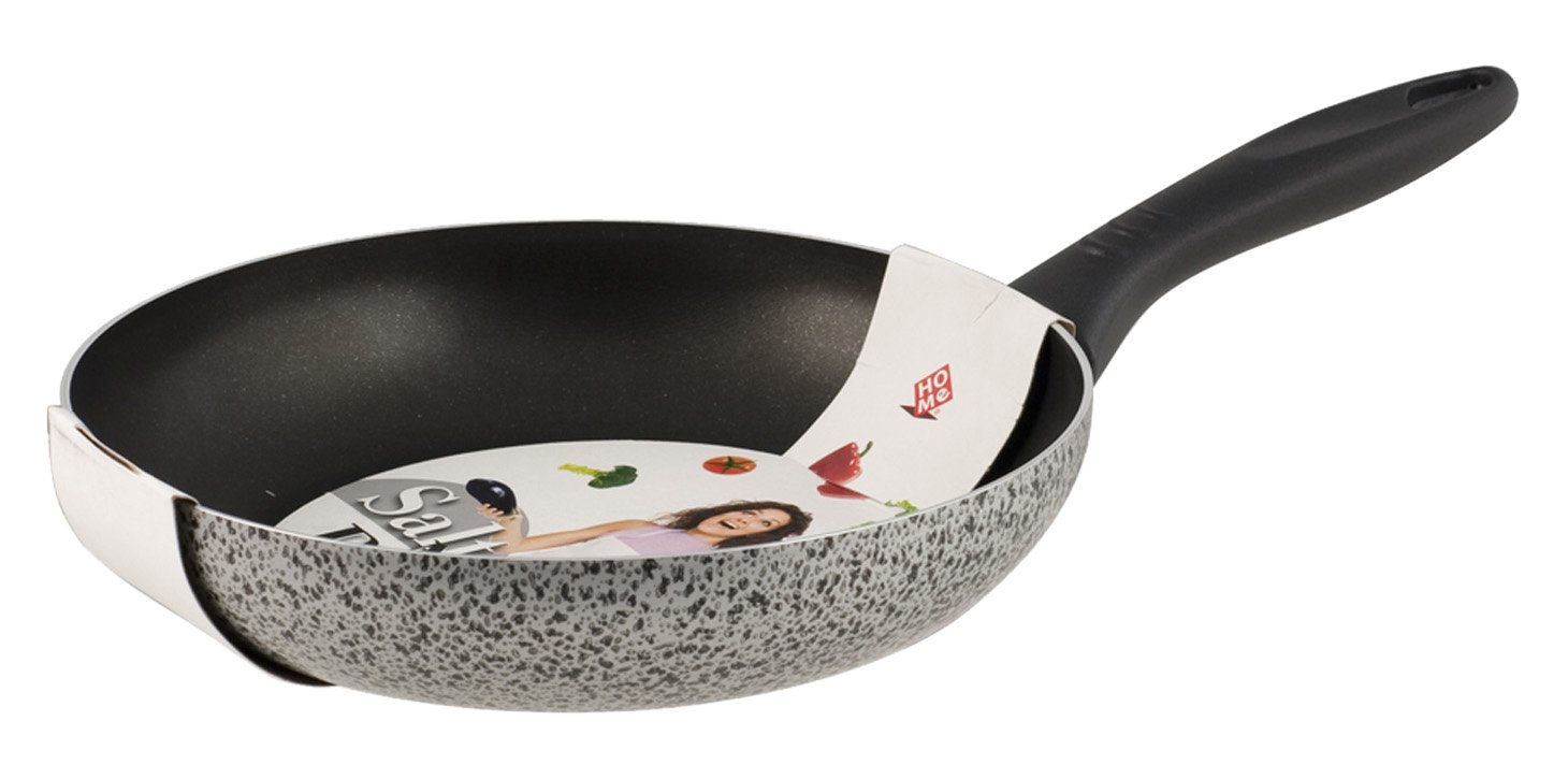 Home Salt N'Pepper Padella in Alluminio, Rivestimento Antiaderente, 22 cm