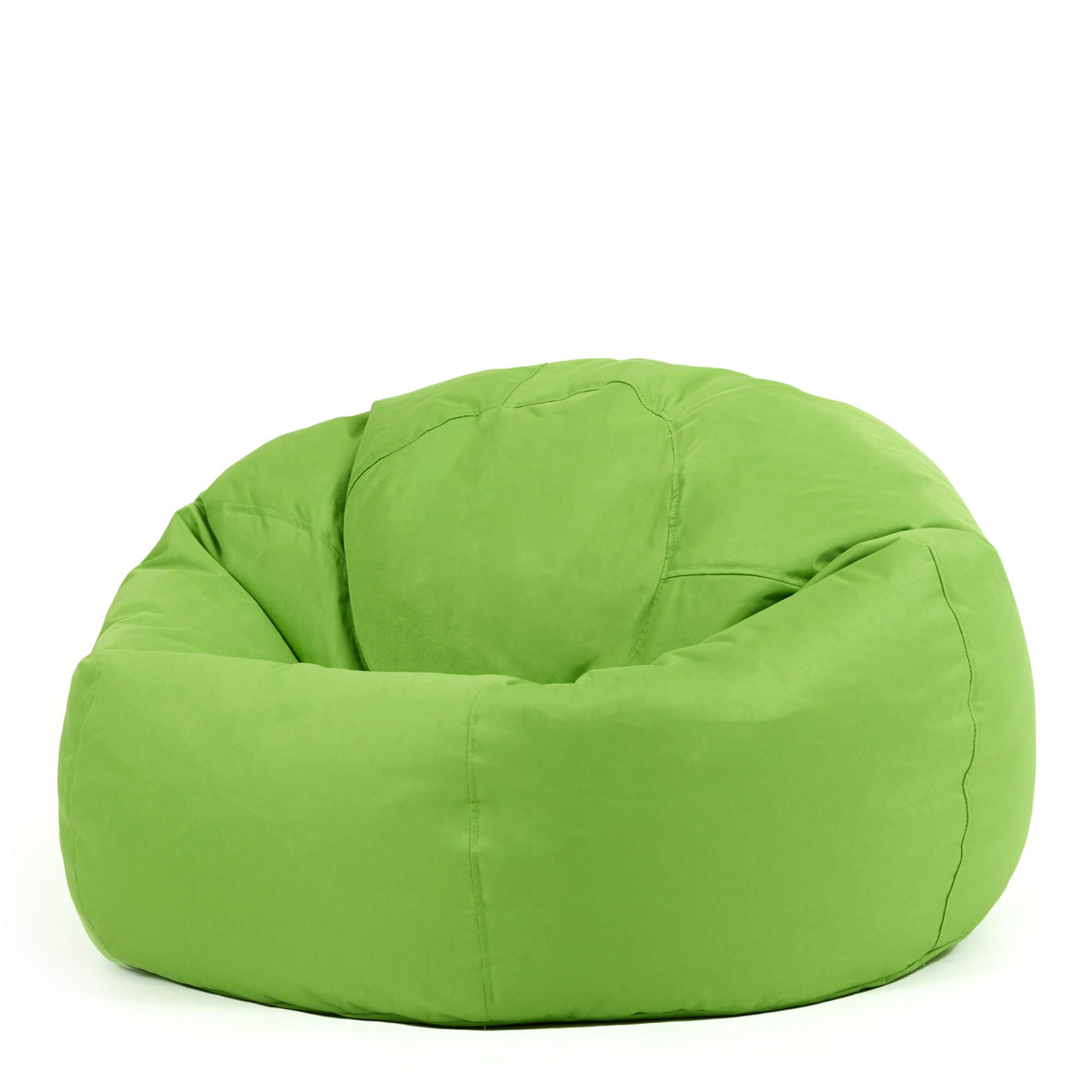 Bean Bag Bazaar Hi-Rest Outdoor Kids Bean Bag with Filling Included, Green