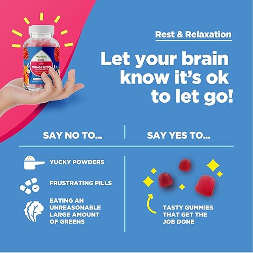 Miniatura 9 de Gomitas de melatonina para niños de 1 mg de vitaminas  Gomitas de melatonina pura para niños y apoyo del estado de ánimo, vitaminas para niños,