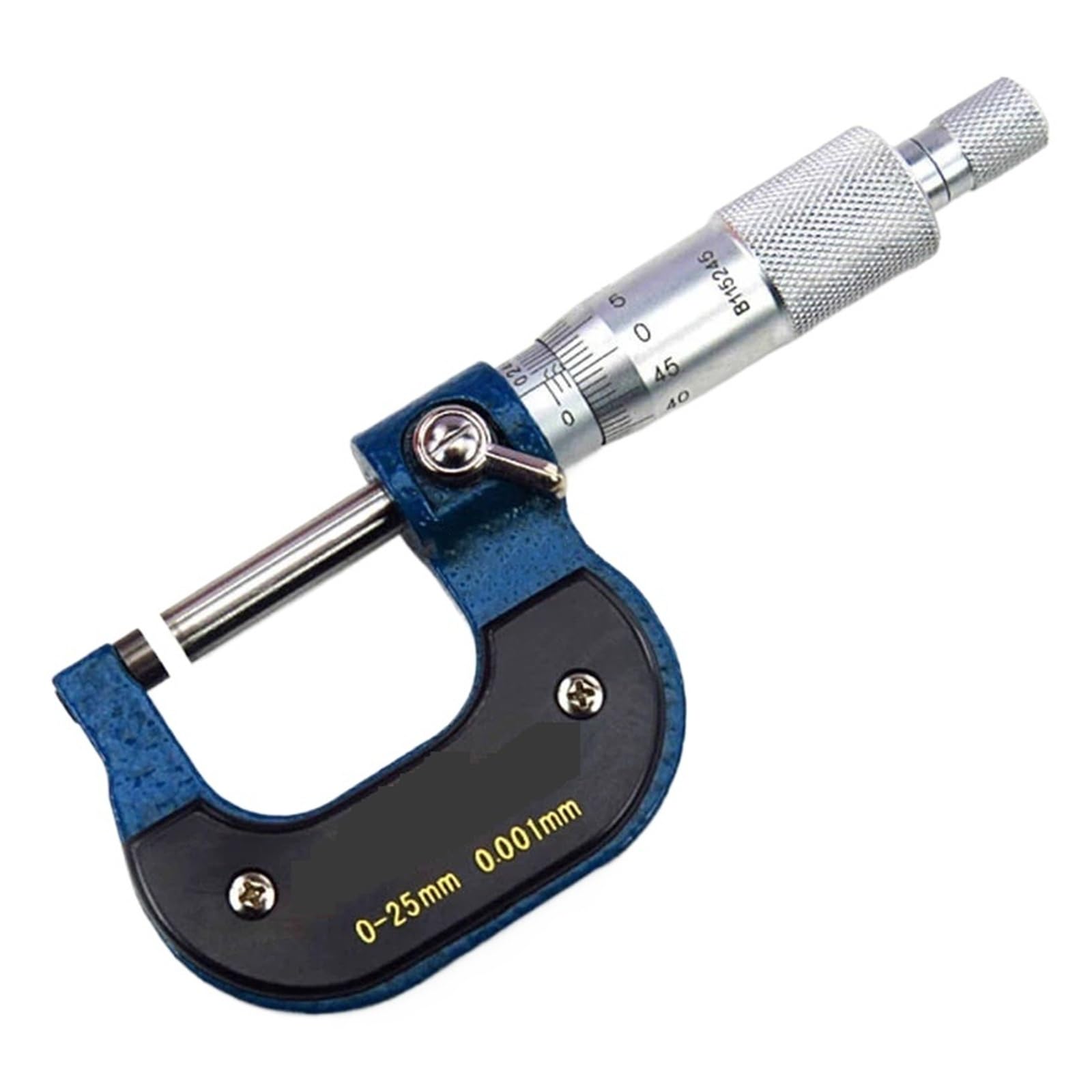 Micrómetro exterior de 0 a 25 mm, micrómetro de espesor de papel de calibración de 0,001 mm Mide cualquier cosa