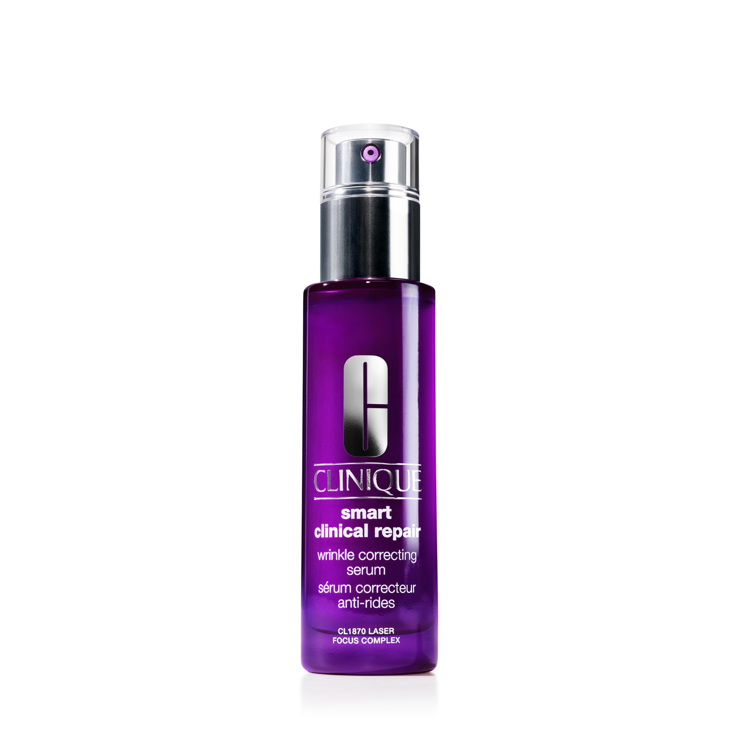 CliniqueSmart Clinical Repair Wrinkle Correcting Face Serum With Hyaluronic Acid, 9.5% Peptides + 1% Advanced Retinoid Serum | Anti-Ageing + Hydrating