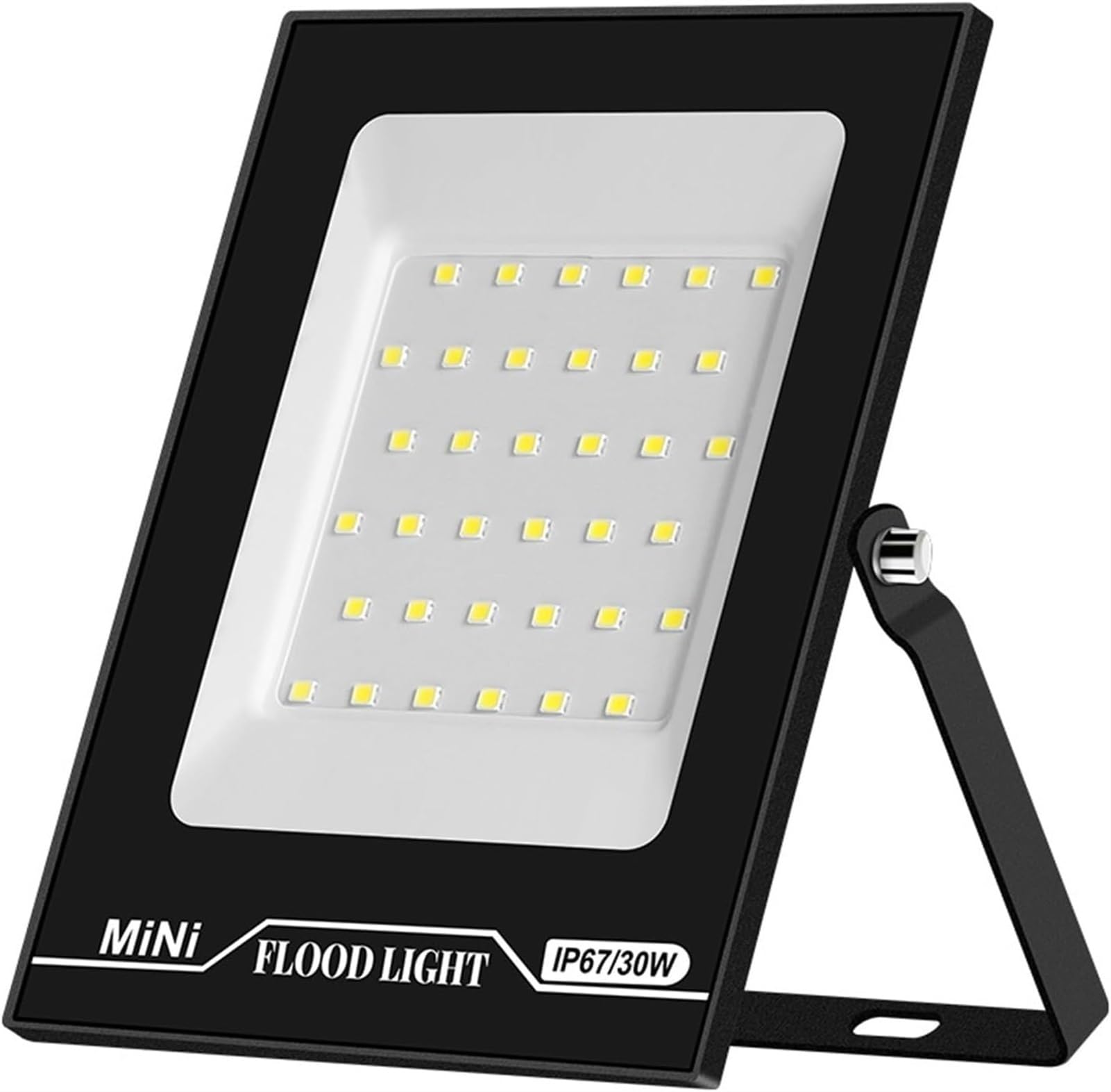 Weyimvto 30W Cold White Solar Lights, Ip67 Reflector Street Lamp Wall Lampara Outdoor Lighting Spotlight Garden Landscape Floodlight For Patio(30W Cold White)