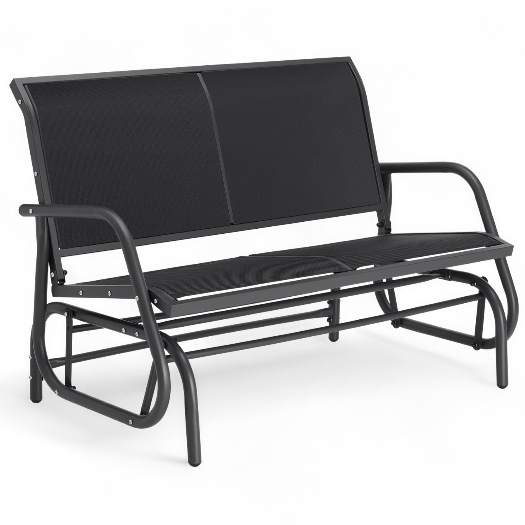tectake® Outdoor Schaukel Bank, 2-Sitzer