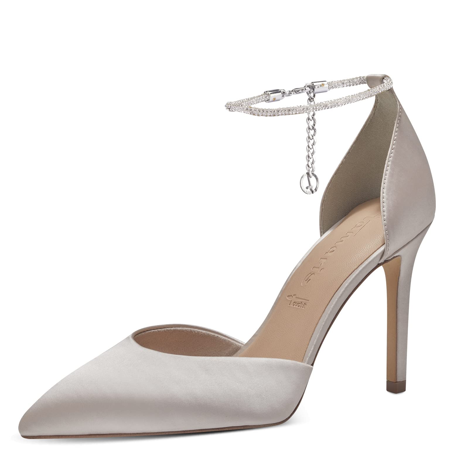 TAMARIS Damen 1-1-24444-20, Closed-Toe Pumps, White