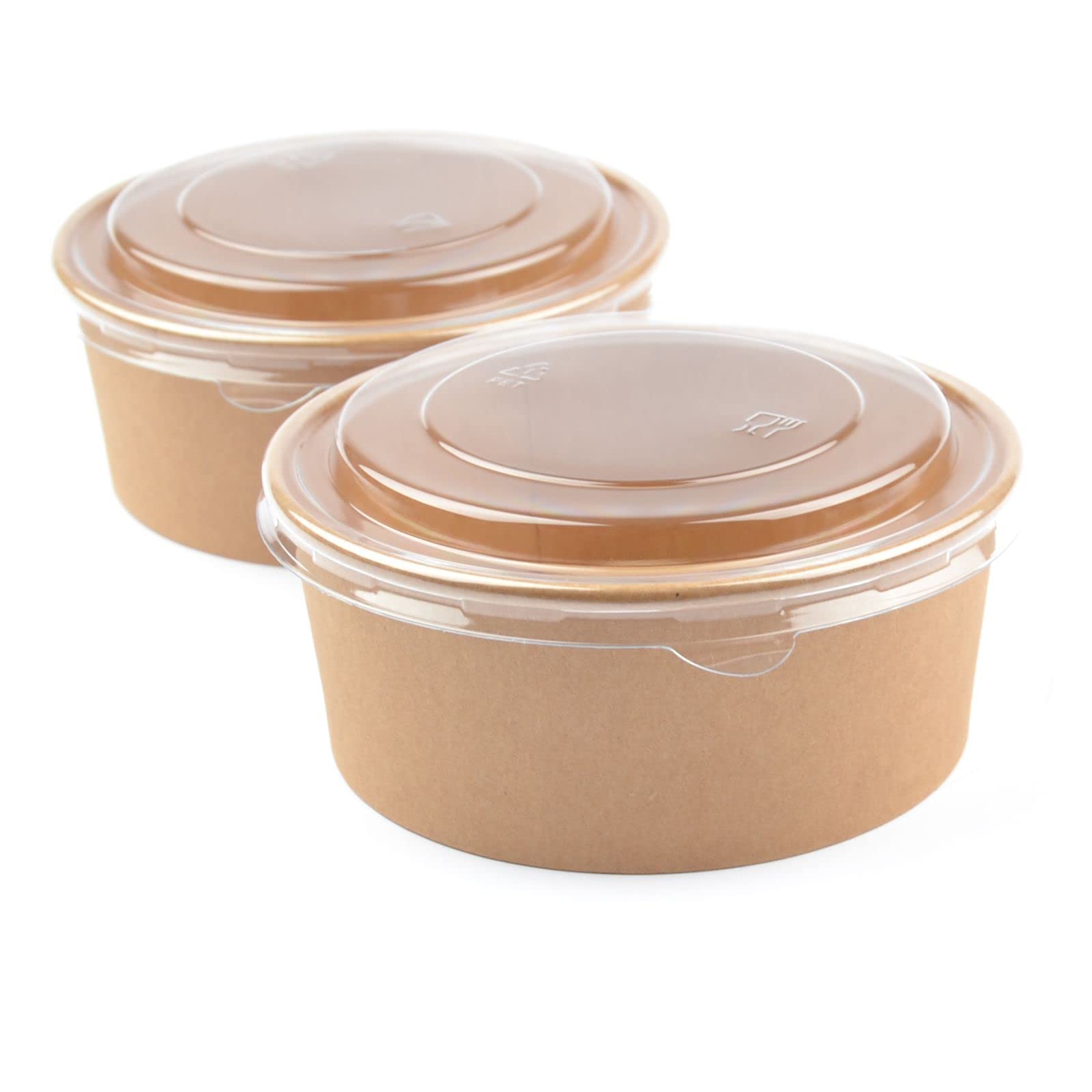 Galashield Einweg-Schalen Mit Deckel – 1,2 Liter, 25 Sets, Perfekt Für To-Go & Meal Prep