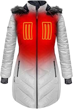 ジャケット・アウター LANTERN HEATING COAT ORORO Men's Heated Jacket with Battery, Heated Coat with