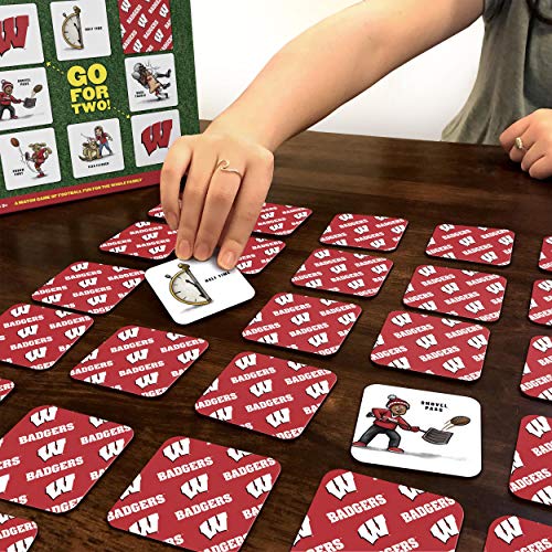Image of YouTheFan NCAA Officially-Licensed Memory Match Game - Humorous, Team-Specific, Original Hand-Drawn Artwork, Fun for the Whole Family, for Fans Young and Old