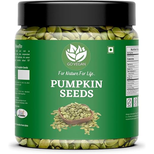 Go Vegan Premium Pumpkin Seeds 1kg
