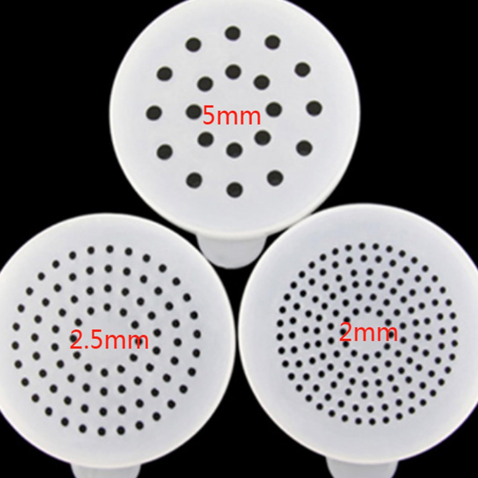 12 Multiuso condimento draga Shaker Set sali setaccio per Farina con Parte Superiore Rimovibile in plastica Trasparente spolverini per Farina setaccio