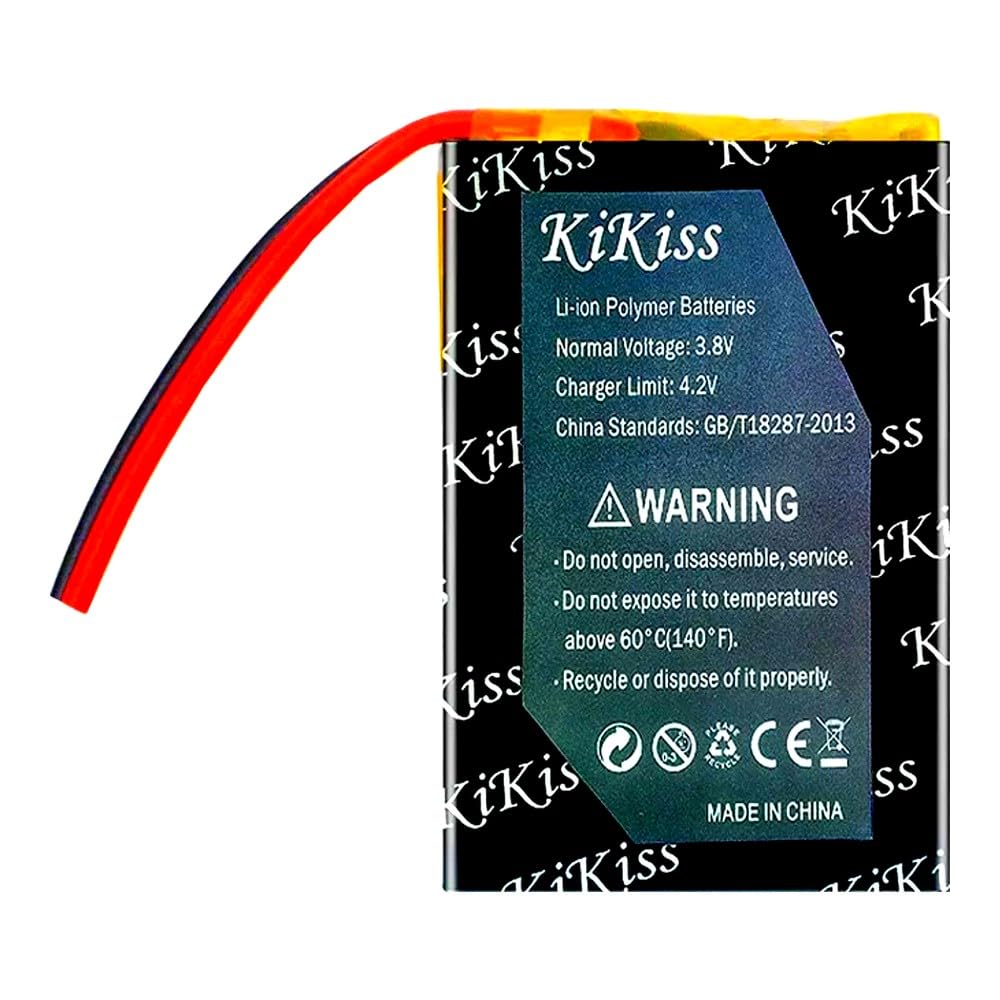 Reliable 430mAh Battery Compatible for Bluetooth MP3 Wireless Card Audio Recorder 602030 (2 Cable, Without Connector),0-Cycle Li-ion Polymer,Replacement Mp3/Mp4 Battery with Tool Kits