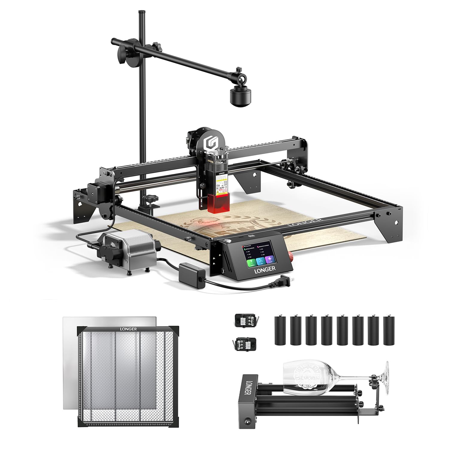 Amazon.com: Longer RAY5 5W Laser Cutter and Laser Engraver for