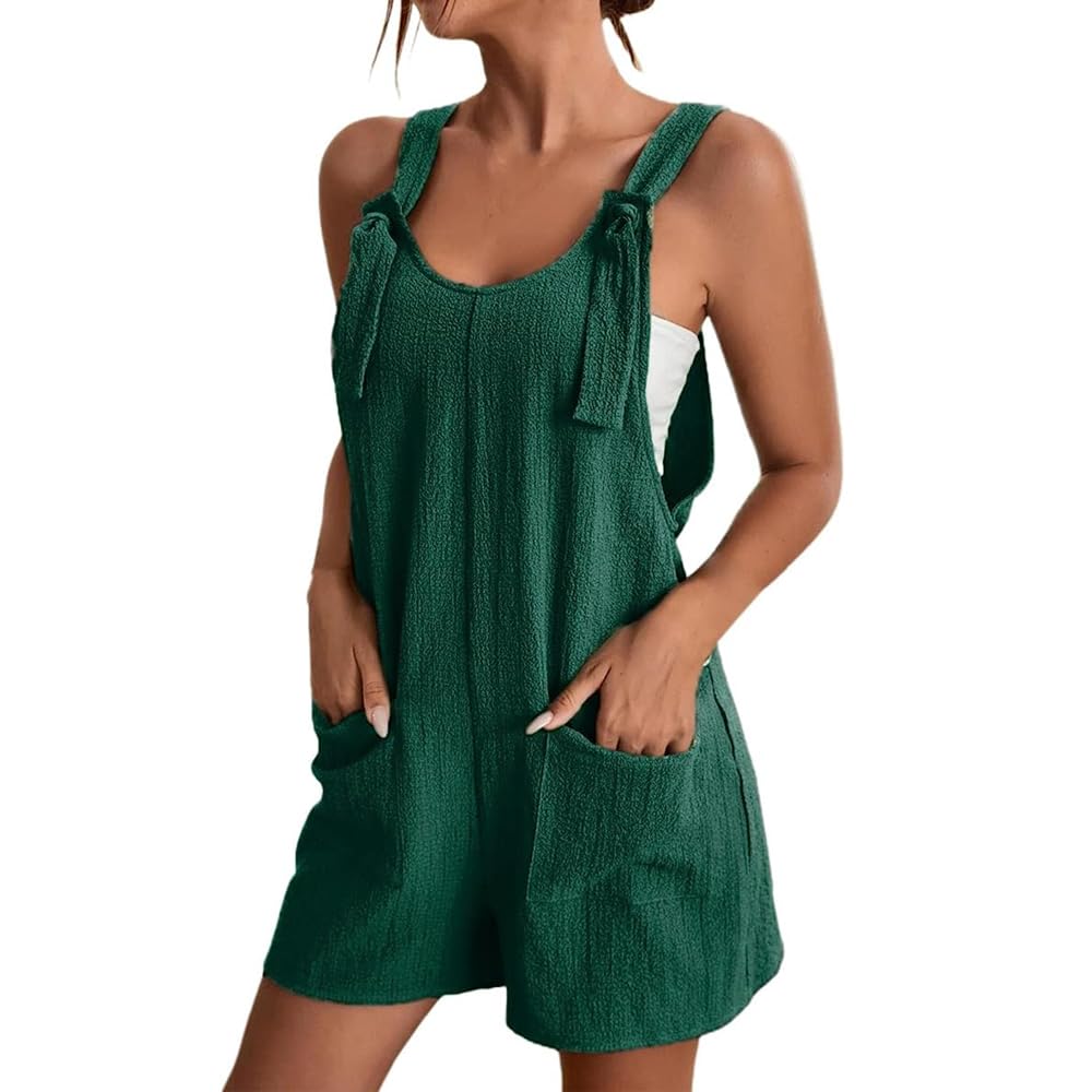 Pantalones de Tirantes Mujer Salopette Ropa de Trabajo Tamaño Grande con Bolsillos