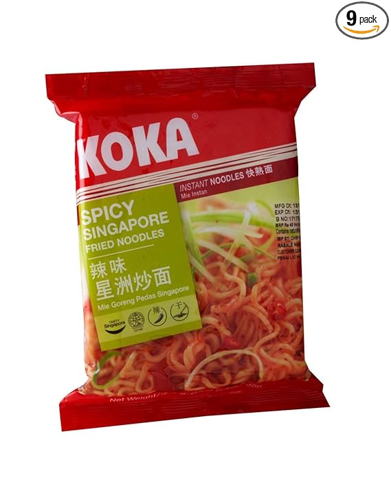 Signature Spicy Singapura Noodles(85g x 9 Packs) 