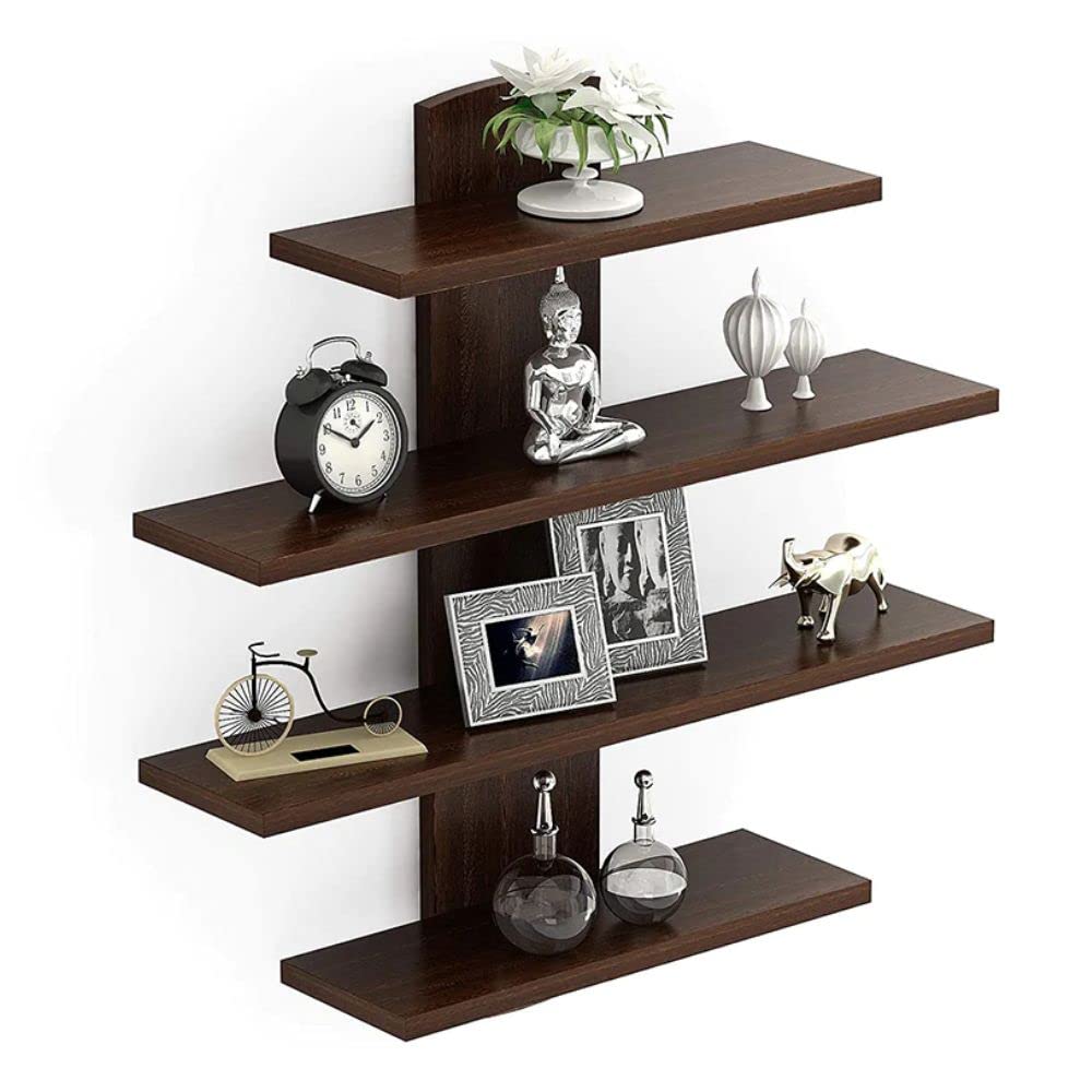 Priti - Engineered Wood Lifestyle Wall Shelf/Bookshelf/Display Rack (B0B7NSMC4D) Amazon Price History, Amazon Price Tracker