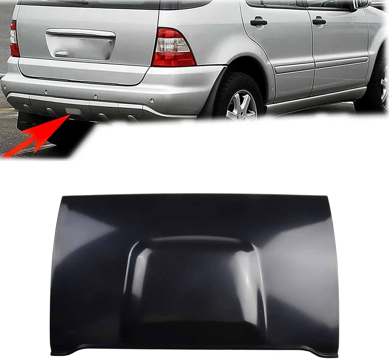 メルセデス W164 車のリアバンパー牽引フックカバーキャップ黒ベンツ M クラス 2009-2011 ML320 ML350 ML400 ML450  1648853223 - AliExpress 34 に適合する W164 MLクラス 2009-2011 リアバンパー トウフック カバーキャップ 1648853223 SBFALJP