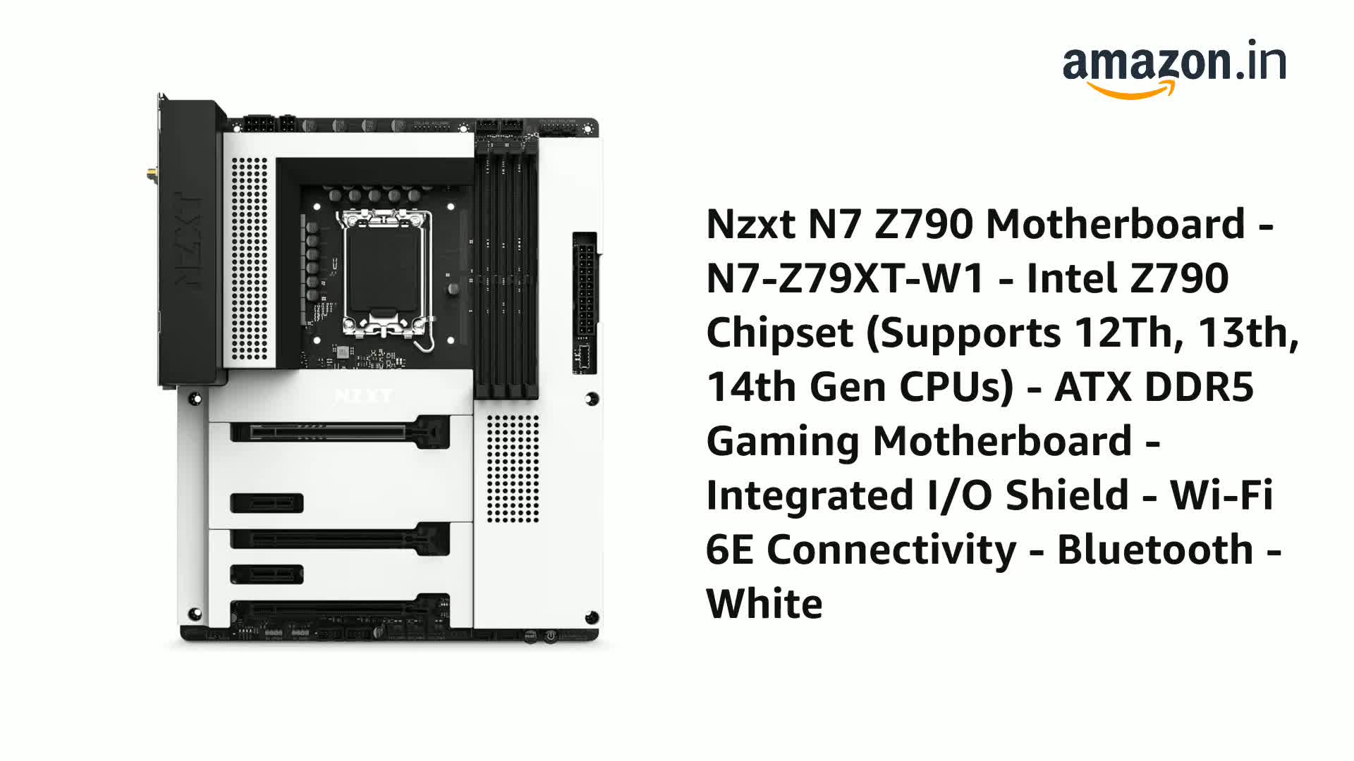 Amazon.in: Buy NZXT N7 Z790 Motherboard - N7-Z79XT-W1
