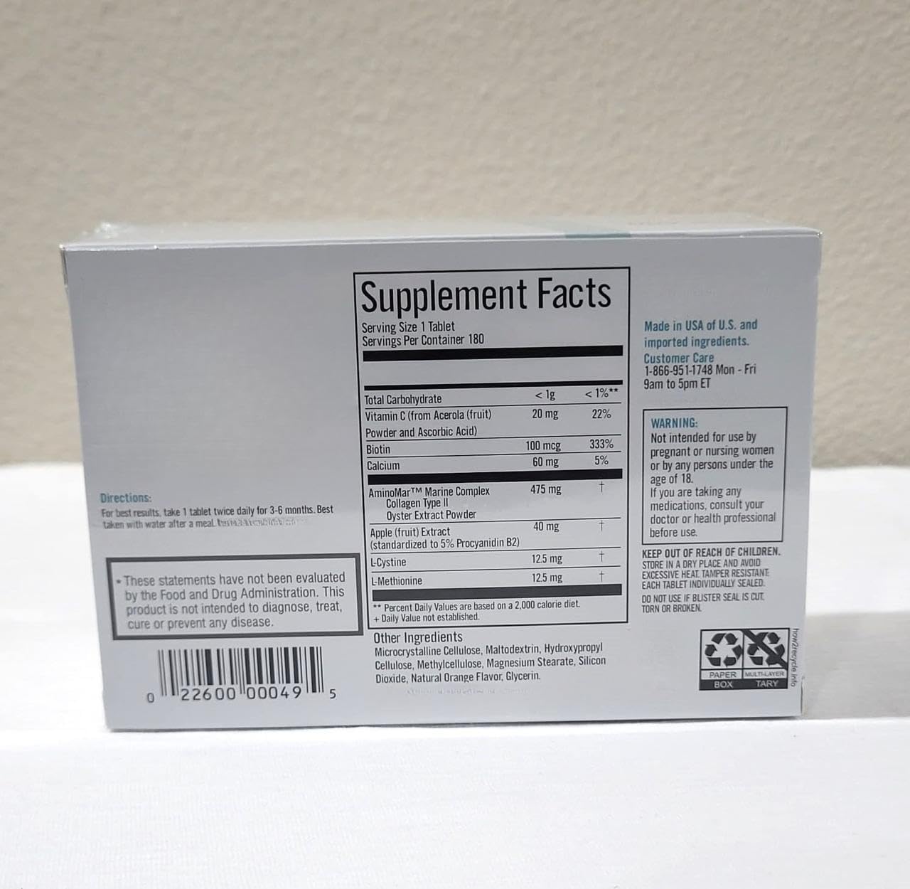 Advanced Hair Growth Supplement For Men & Women (180 Tablets) 90 Day Supply - Image 3