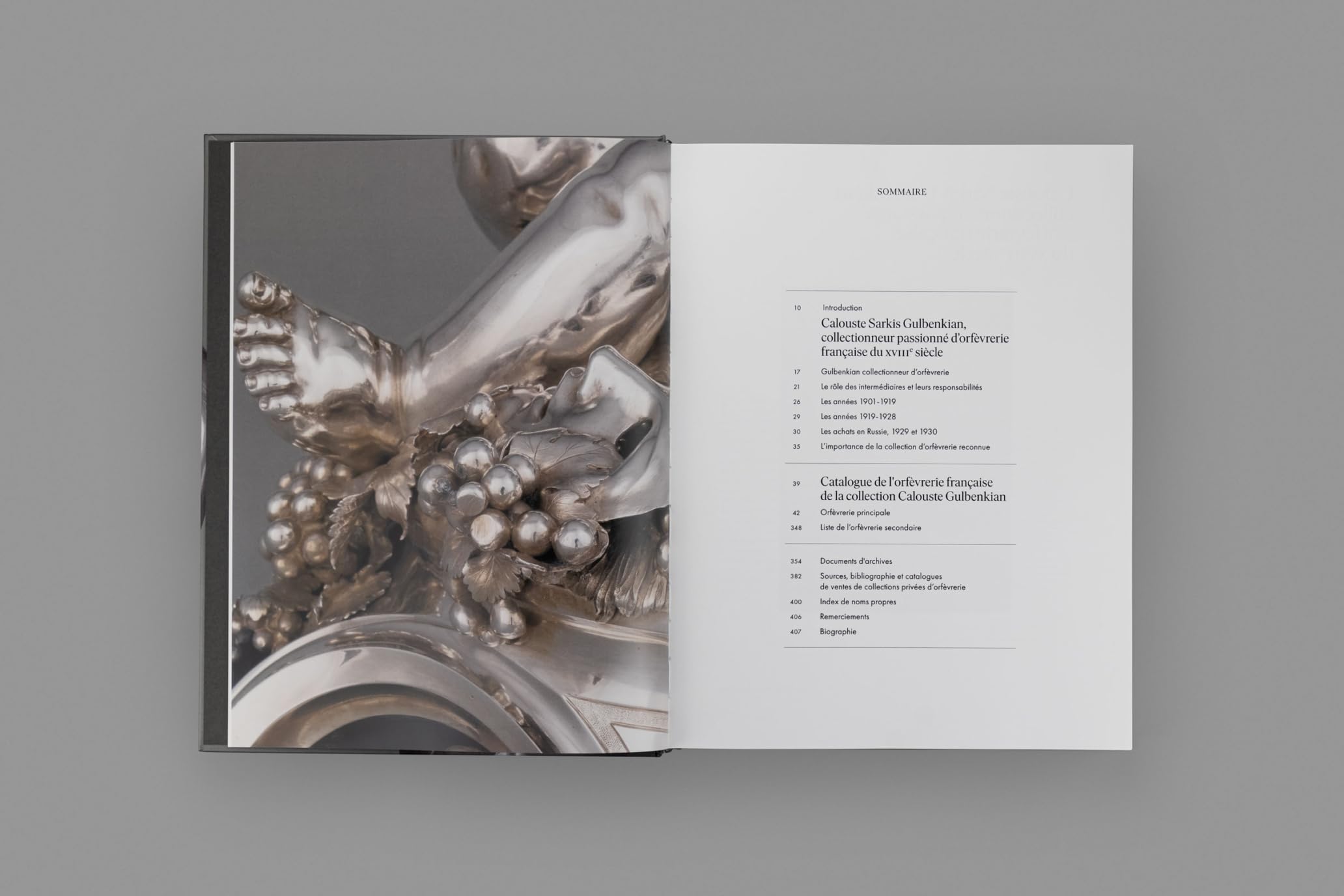 Calouste Gulbenkian Collection French Silverware Book