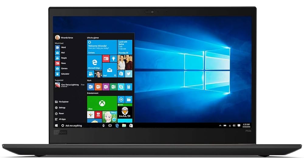 【ワークステーション】◆ Lenovo ThinkPad P52s / 15.6型 ◆ 高性能Core i7-8550U /高速 新品SSD 512GB / メモリ8GB◆NVIDIA Quadro P500搭載 ◆ Windows 11 Pro /サービス 正規 Office ◆ 到着後すぐに使える Amazon.com: Lenovo Thinkpad P52s Mobile Workstation Laptop