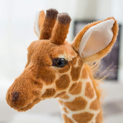 Miniatura 3 de Jirafa de peluche de jirafa grande y alta, decoraciones de guardería de 23.6 in