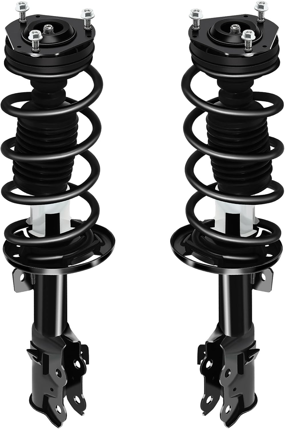 Complete Front Strut and Coil Spring Assembly for Ford for Fiesta 2010-2013 KFKGF Quick Strut Assembly Replace 172525