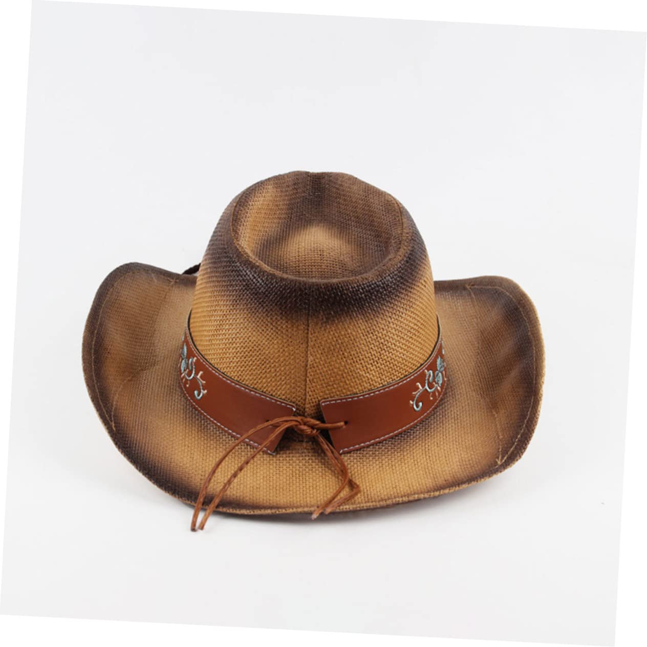 Ipetboom 2 Sombreros De ala Ancha para Mujer Sombreros De Playa Portátiles Viseras Decorativas De Viaje Parasol De Playa