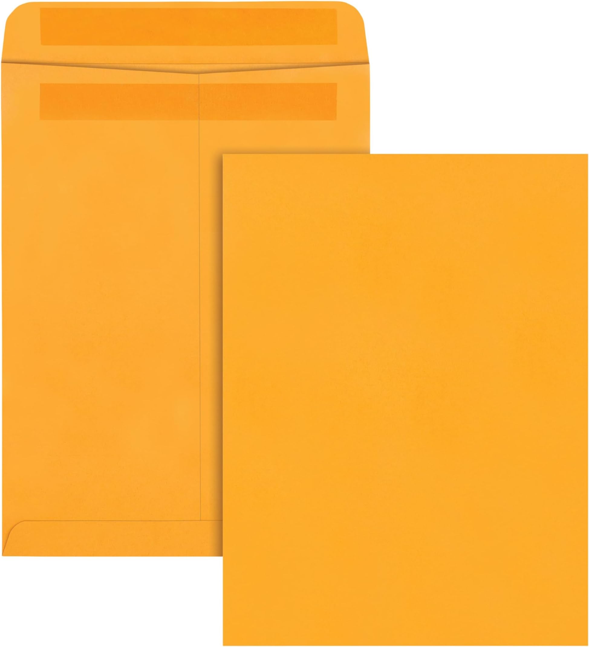 Quality Park 9 x 12 Catalog Mailing Envelopes, Redi-Seal Self Seal Envelope Closure, 28 lb Kraft Paper, 250 per Box (QUA43562)