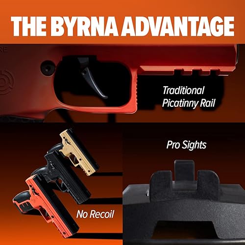 Miniatura 7 de Byrna SD Autodefensa Kinetic Launcher Ultimate Bundle - Lanzador de proyectiles cinético no letal defensa del hogar defensa personal orgullosamente