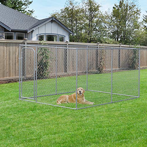 PawHut Dog Playpen for Small Dogs & Medium Dogs with 99 Sq. Ft, Outdoor Playpen Dog Exercise Pen with Anti-Jumping… - Image 3